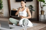 Diaphragmatic breathing involves the diaphgram muscles. (Image via Freepik/benzoix)
